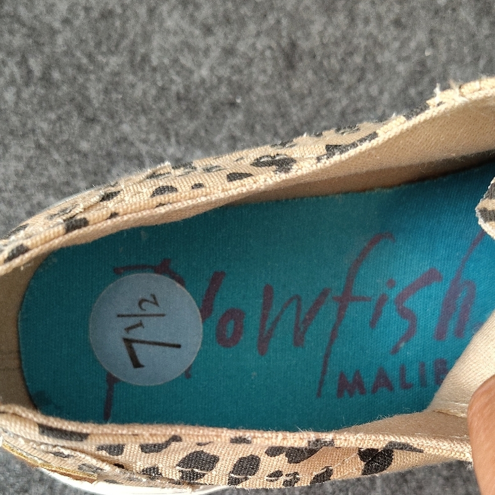 Blowfish Leopard Print Slip-On Sneakers - Picture 3 of 6